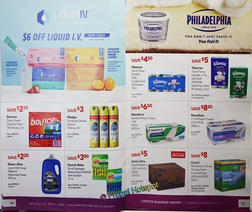 Costco business center coupon book october 2022