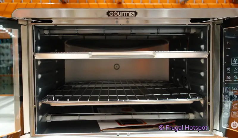 Gourmia XL Digital Air Fryer Oven | Interior | Costco Display