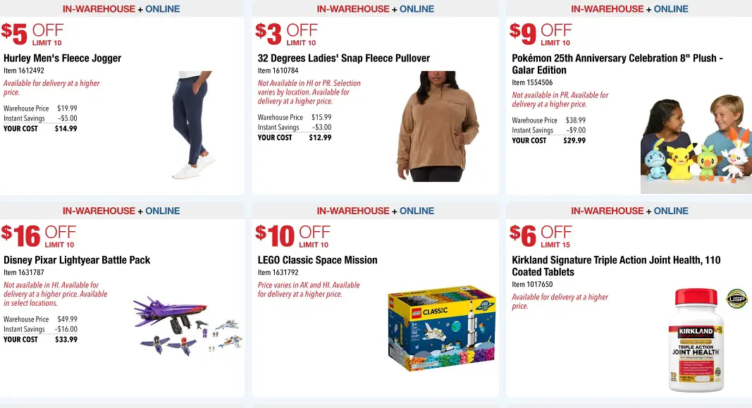 Hot Buys Sale OCTOBER 2022 Costco P9