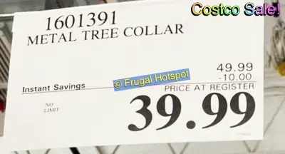 Metal Tree Collar | Costco Sale Price 2 | Item 1601391