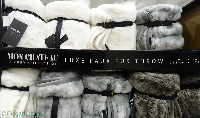 Mon Chateau Faux Fur Throw | Costco