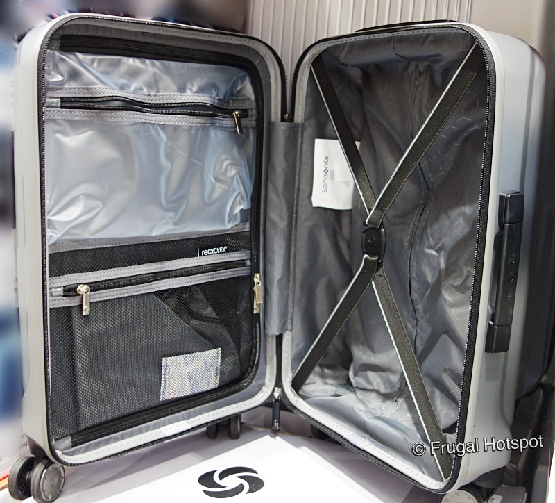 Samsonite Amplitude Hardside Luggage Interior | Costco