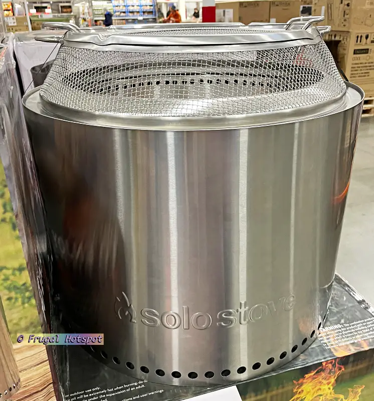 Solo Stove Bonfire 2.0 Wood Burning Stainless Steel Fire Pit | Costco Display | Item 1769783
