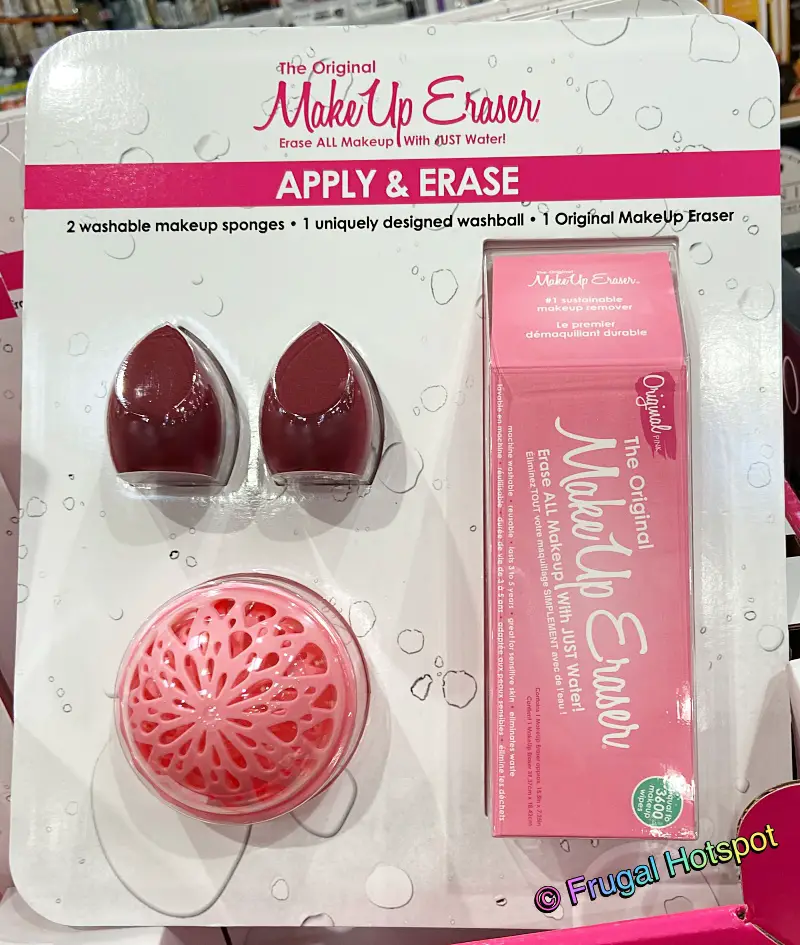 The Original Makeup eraser and the Sponge and Washball | Costco