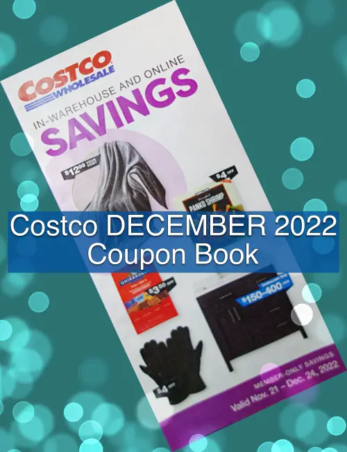 Costco Coupon Book DECEMBER 2022 Cover