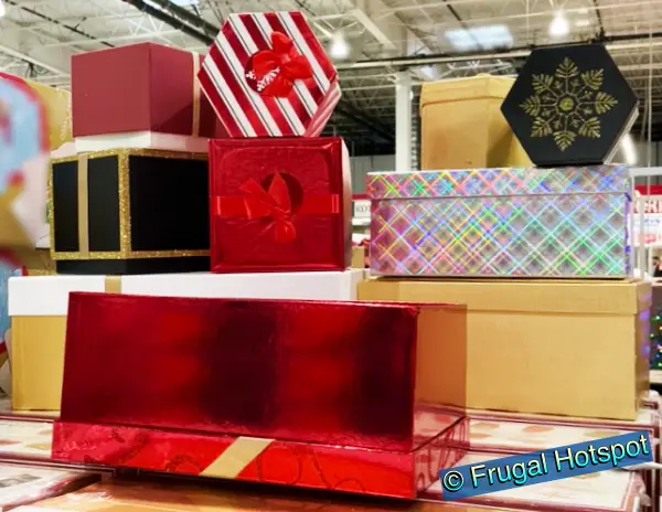Holiday Gift Boxes 10ct | Costco Display