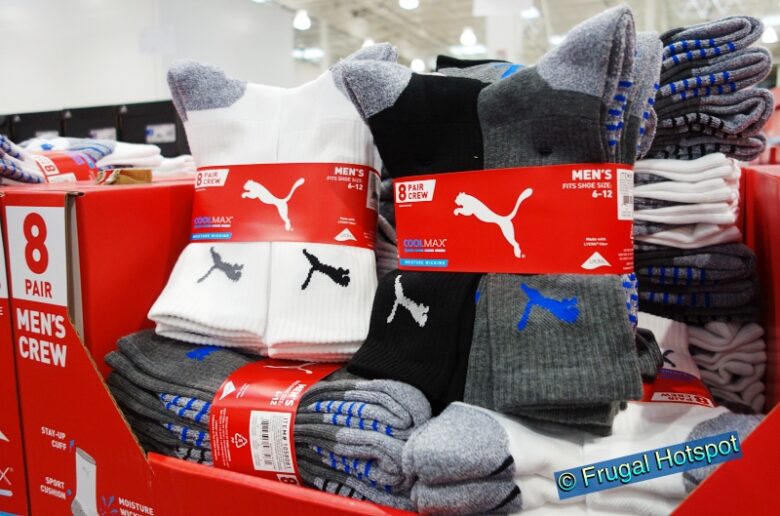 Puma Men's Crew Socks Costco Sale! Frugal Hotspot