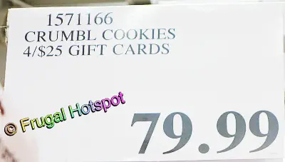 crumbl cookies Gift Cards | Costco Price