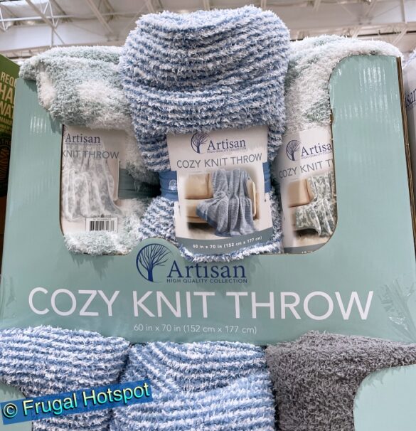 Artisan Cozy Knit Throw Costco Sale! Frugal Hotspot