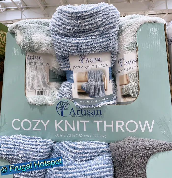 Artisan Cozy Knit Throw | Costco