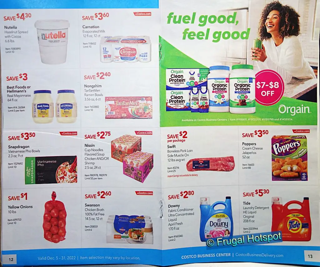 Costco business center coupon book december 2022