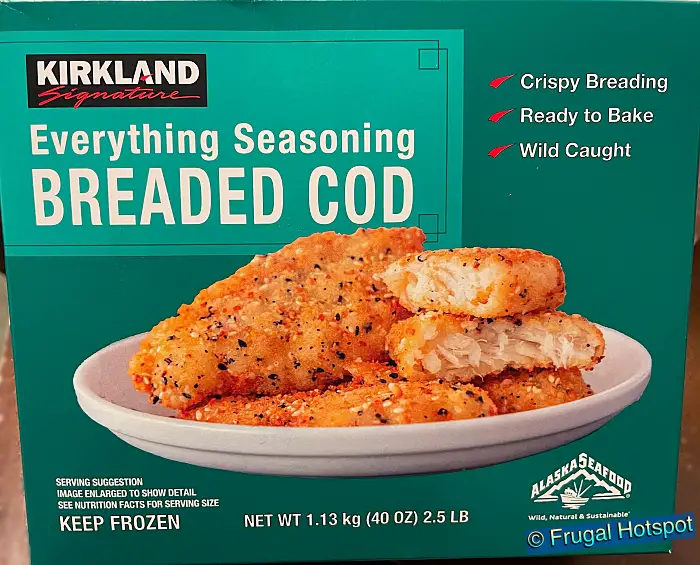 Kirkland Signature Everything Seasoning Breaded Cod | Costco