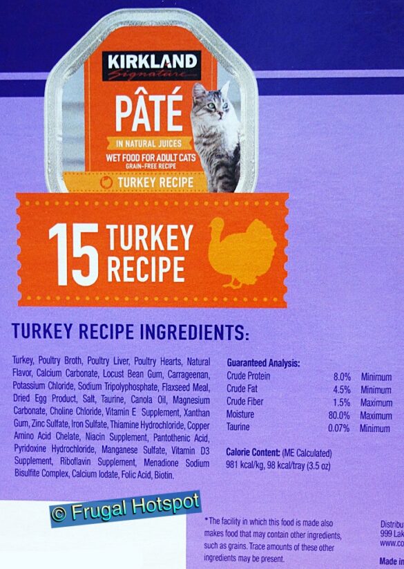 Kirkland Signature Pâté Wet Cat Food at Costco! Frugal Hotspot