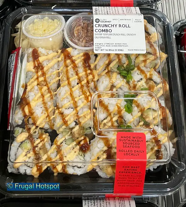 Sushi Gourmet Crunchy Roll Combo | Costco