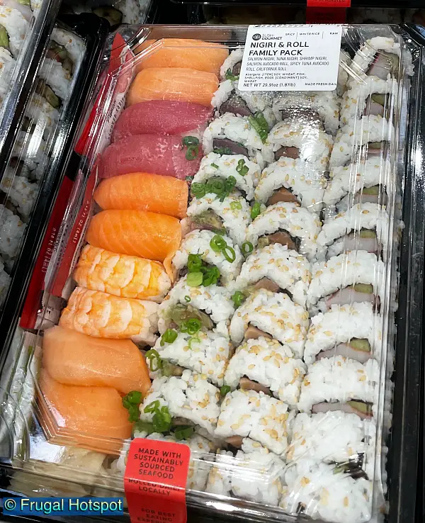 Sushi Gourmet Nigiri and Roll Family Pack | Costco