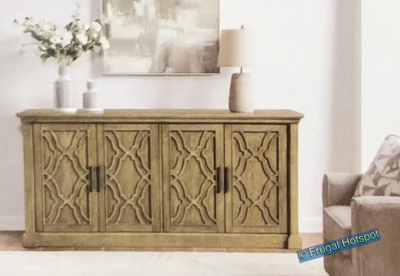 Foremost Home Huntington 70 inch Accent Console | wood panels | Costco
