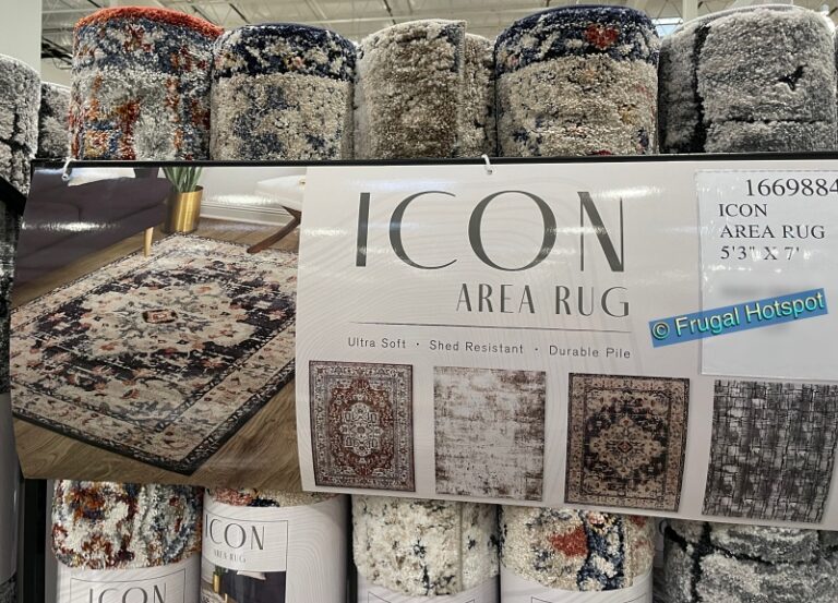 Gertmenian Icon Area Rug 5'3" x 7' Costco Sale! Frugal Hotspot
