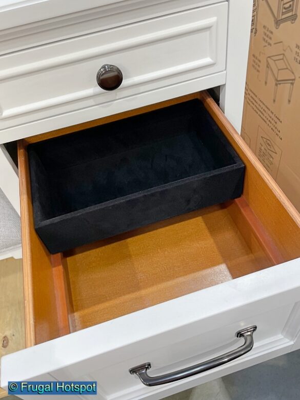 Kitteridge Makeup Vanity with Mirror and Stool at Costco!