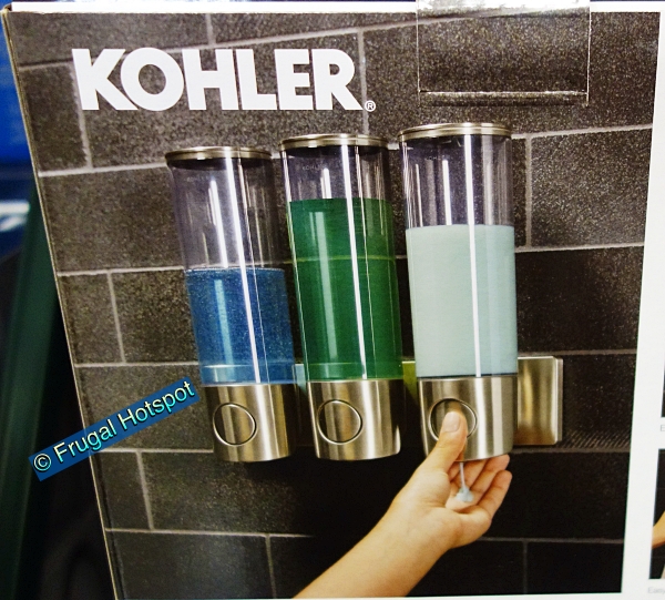 Kohler Wall-Mount Triple Shower Dispenser | Costco