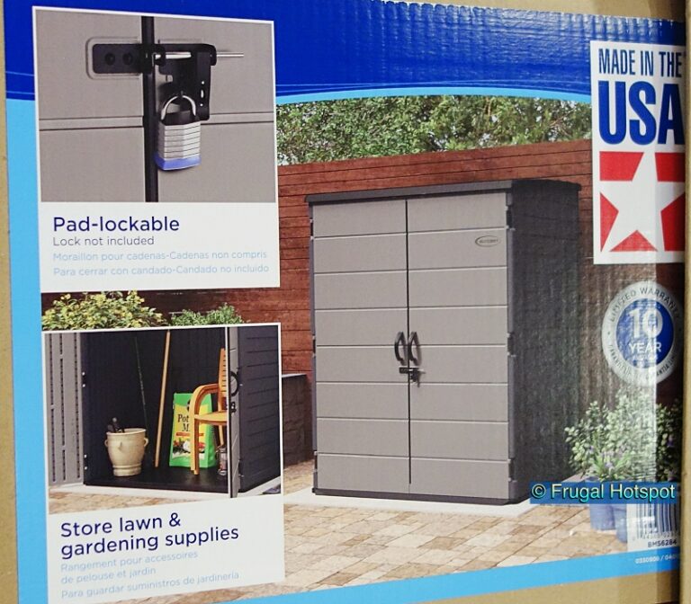 Suncast Extra Large Vertical Shed at Costco! Frugal Hotspot