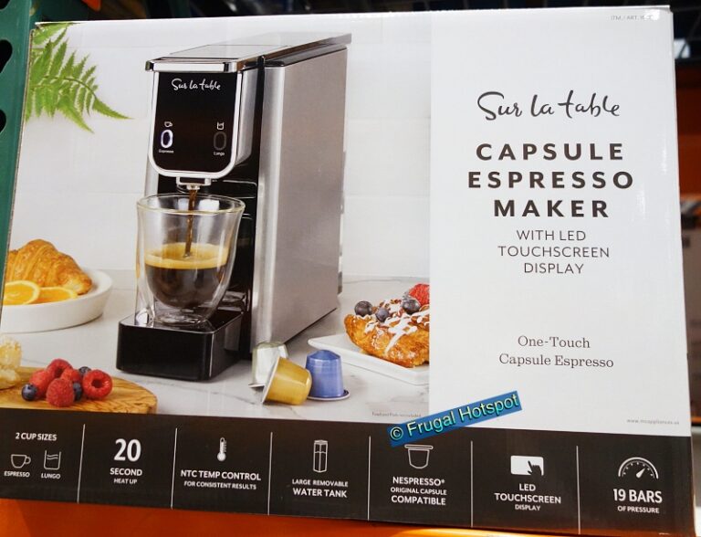 Sur La Table Capsule Espresso Maker Costco Sale!