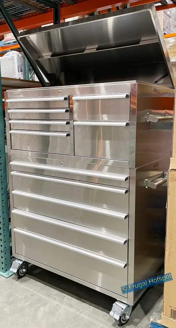 TRINITY 43 Stainless Steel Tool Chest | Costco Display