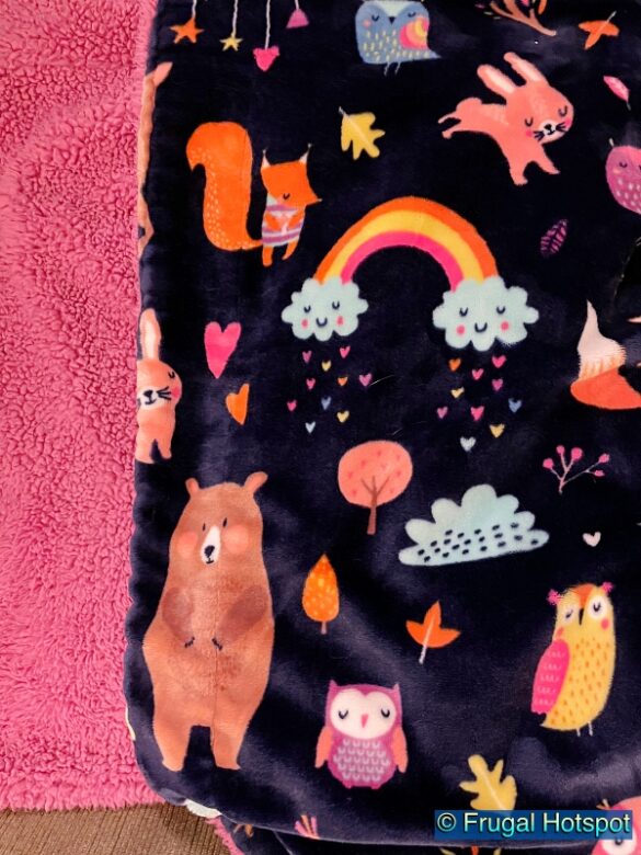 Life Comfort Kid’s Ultimate Sherpa Fleece Blanket Costco Sale!