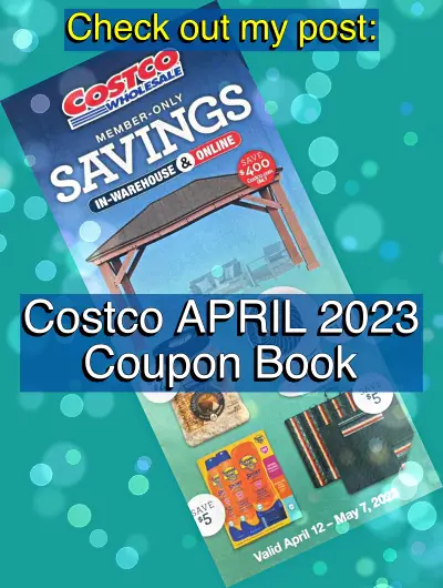 Costco Coupon Book APRIL 2023 | Cover 