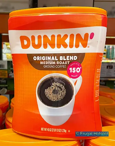Dunkin' Original Blend Medium Roast Ground Coffee | Costco