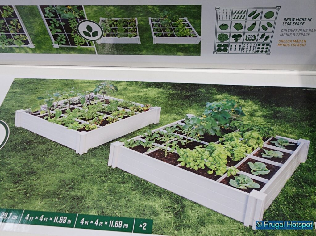 Vita Vinyl Raised Garden Bed Kit at Costco!