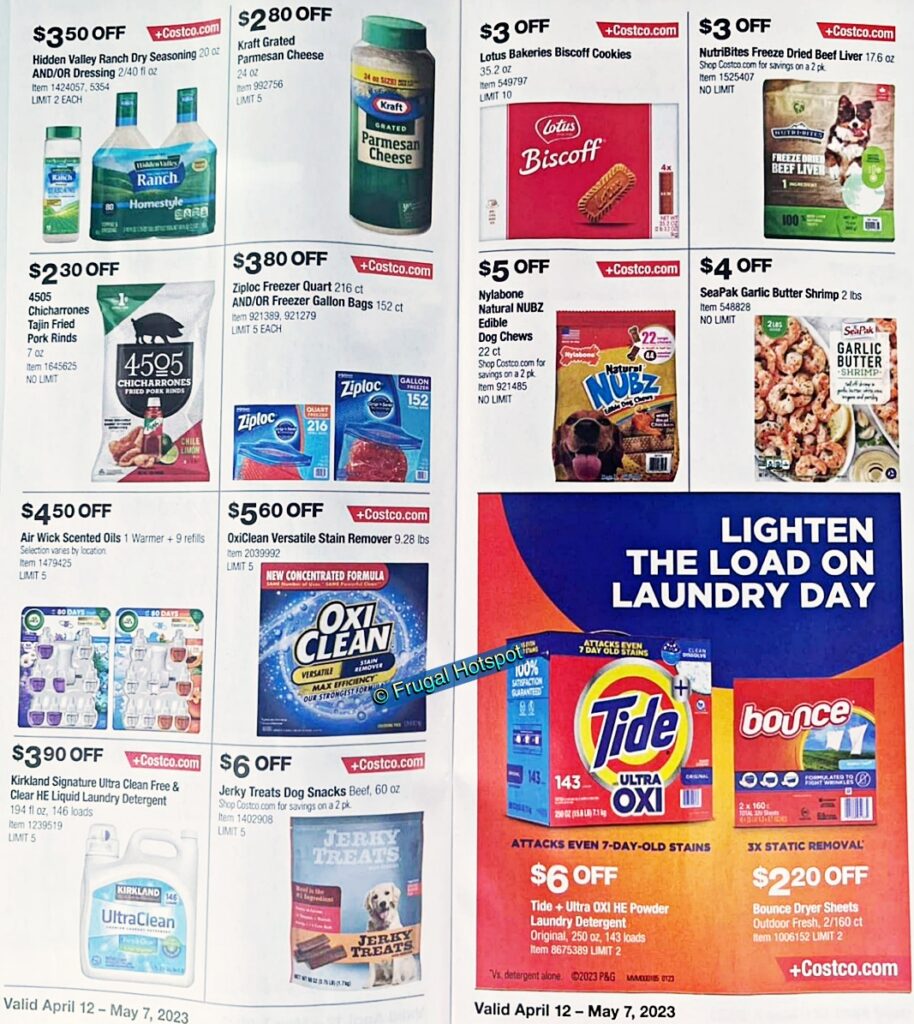 Costco Coupon Book APRIL 2023 Frugal Hotspot