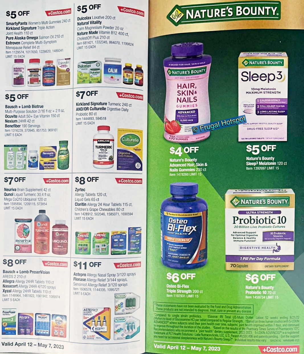 Costco Coupon Book APRIL 2023 | Pages 20 and 21