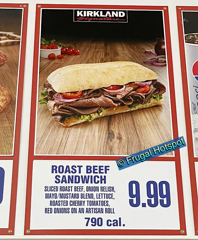 Costco Food Court Roast Beef Sandwich | Costco Price