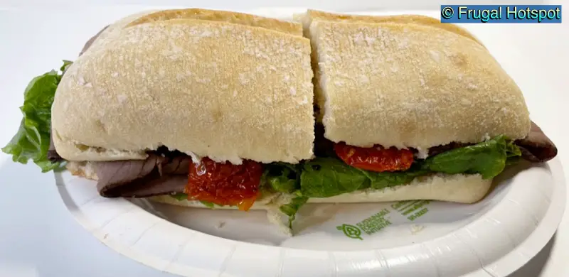 Costco Food Court Roast Beef Sandwich