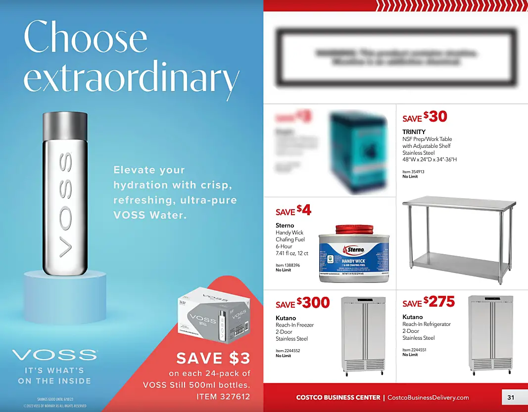 Costco Business Center Coupon Book MAY JUNE 2023 | Pages 30 and 31