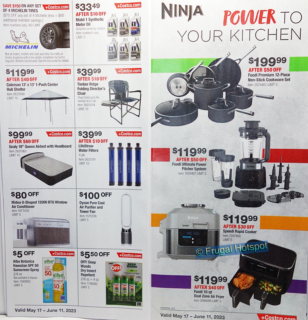 Costco Coupon Book MAY JUNE 2023 | Pages 10 and 11