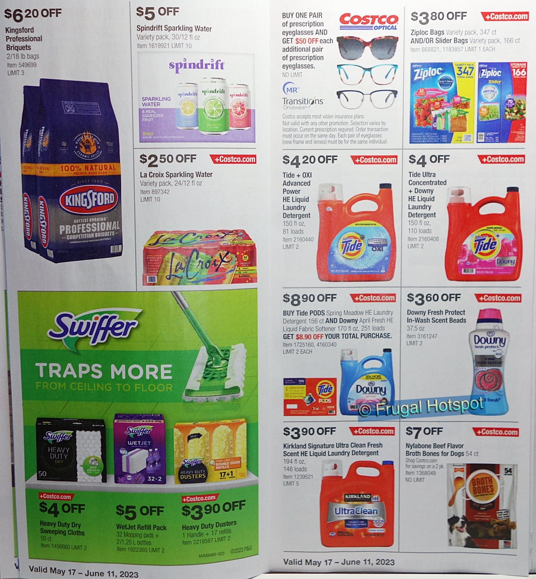 Costco Coupon Book MAY JUNE 2023 | Pages 16 and 17