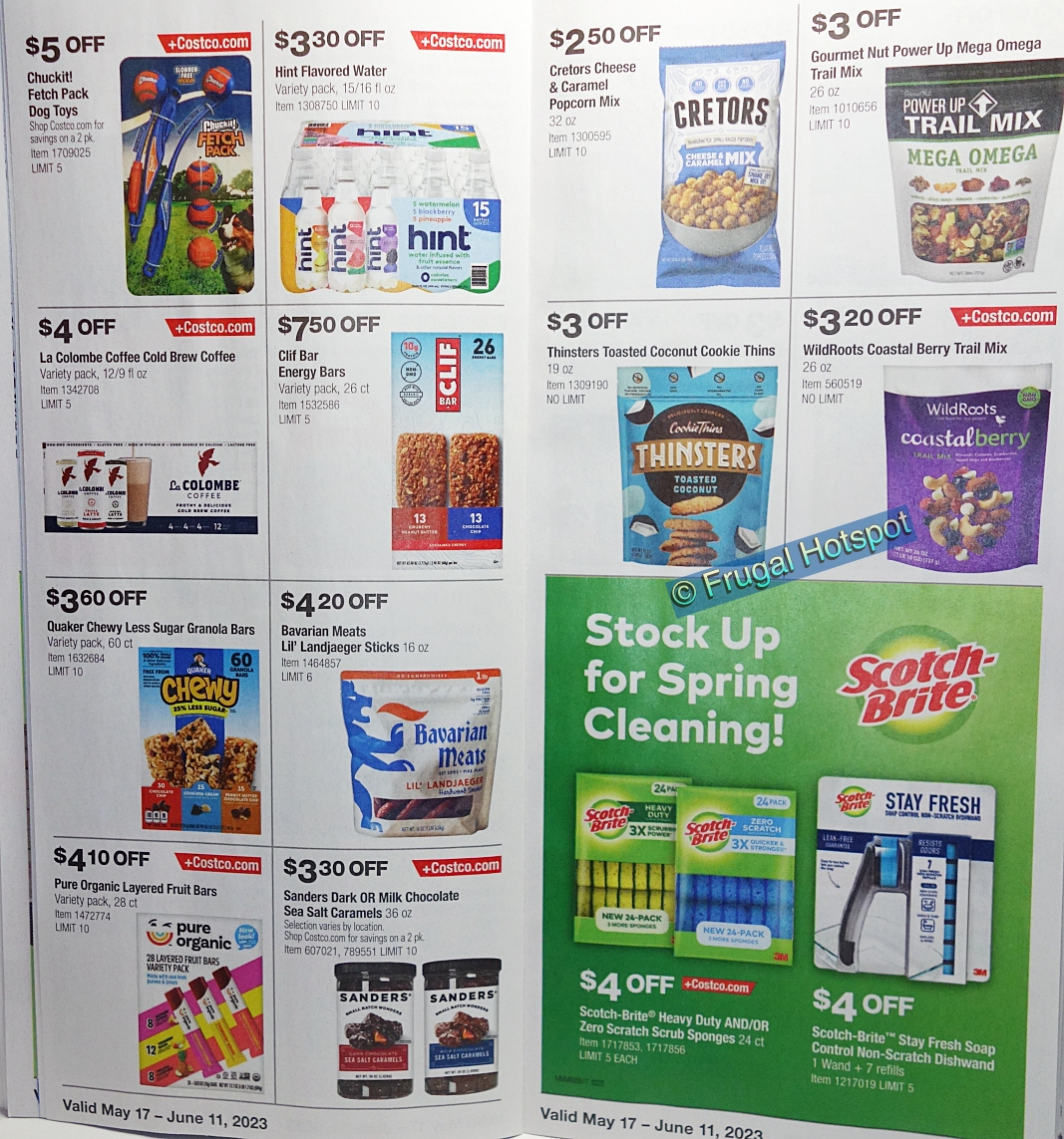 Costco Coupon Book MAY JUNE 2023 | Pages 18 and 19