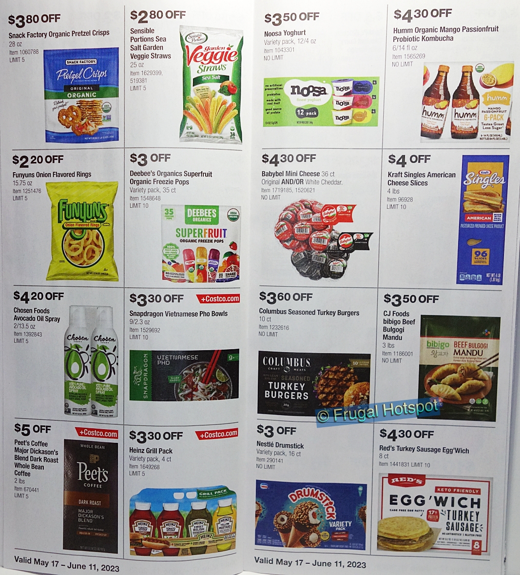 Costco Coupon Book MAY JUNE 2023 | Pages 20 and 21