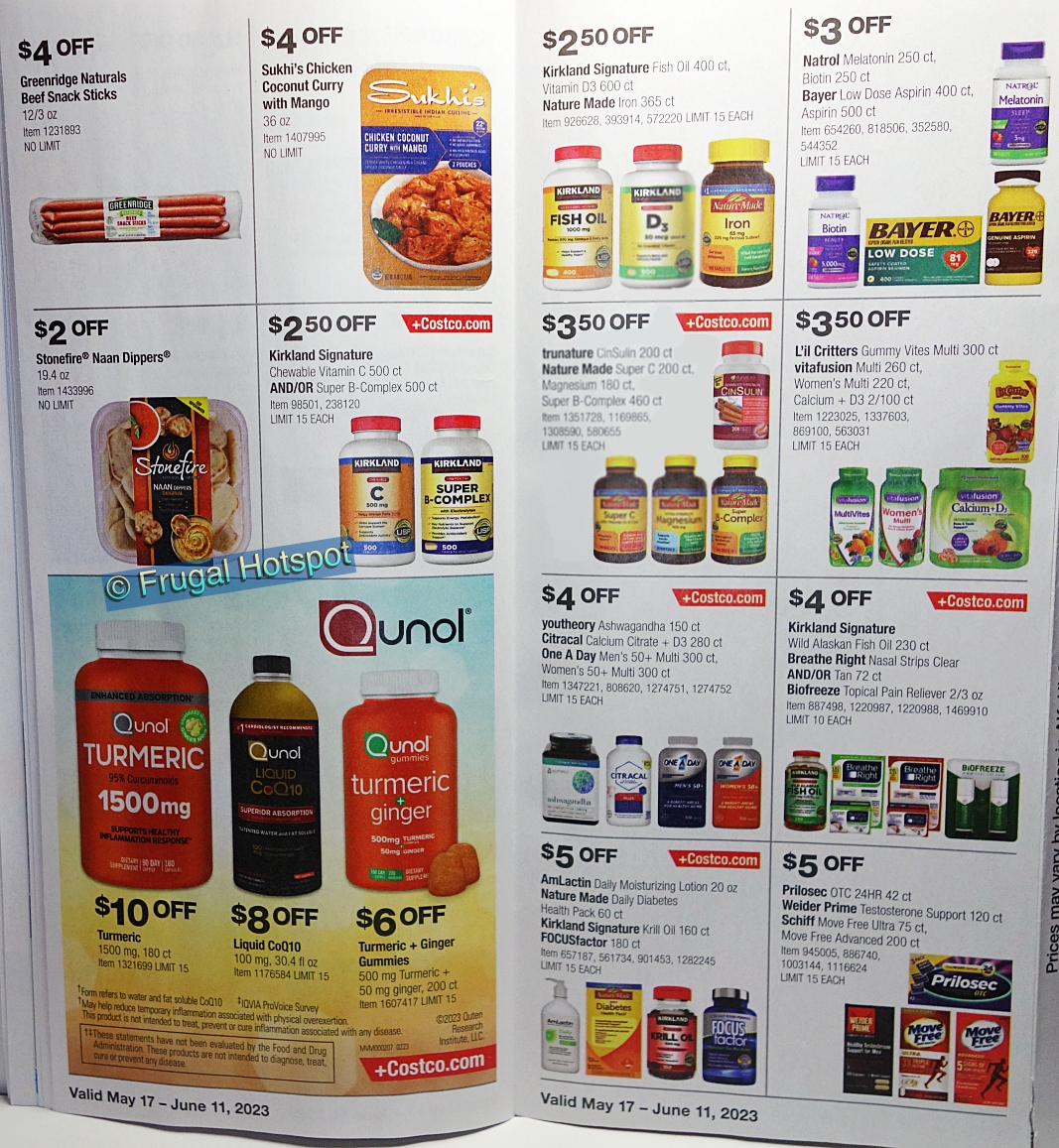 Costco Coupon Book MAY JUNE 2023 | Pages 22 and 23
