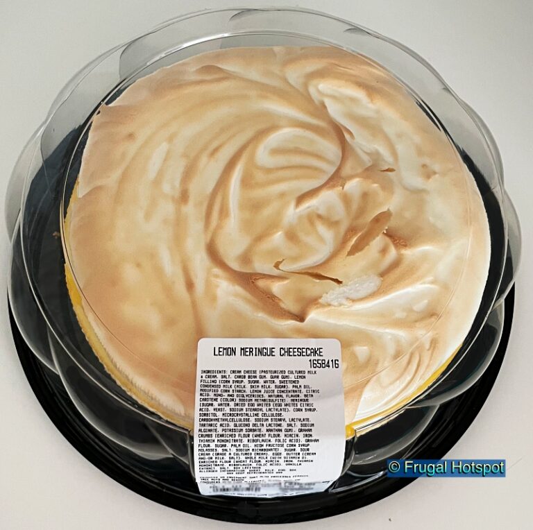 Costco's Lemon Meringue Cheesecake is Back! Frugal Hotspot