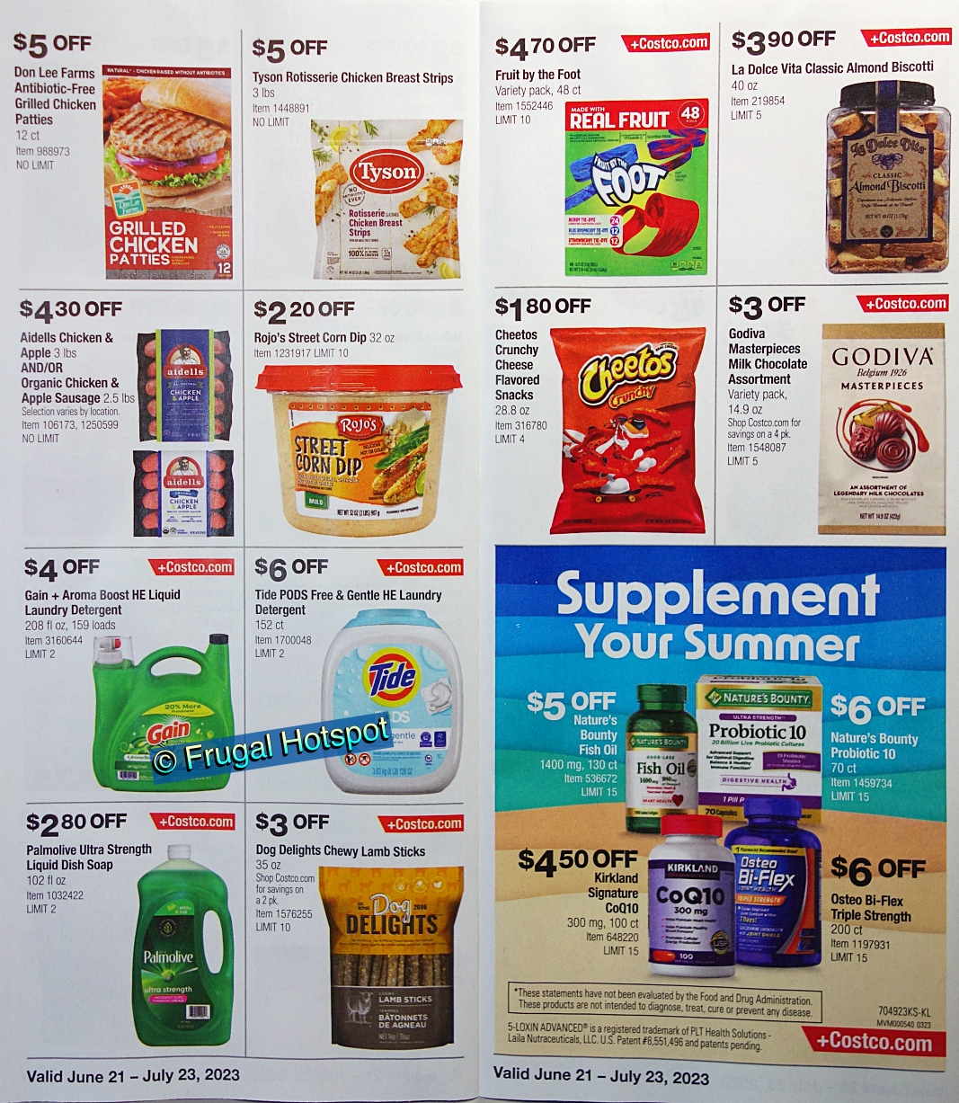 Costco Coupon Book JUNE JULY 2023 | P 18 and 19