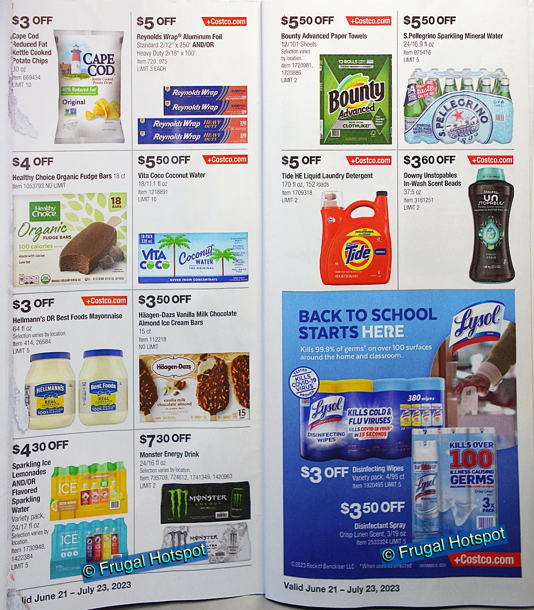 Costco Coupon Book JUNE JULY 2023 | P 2 and 3