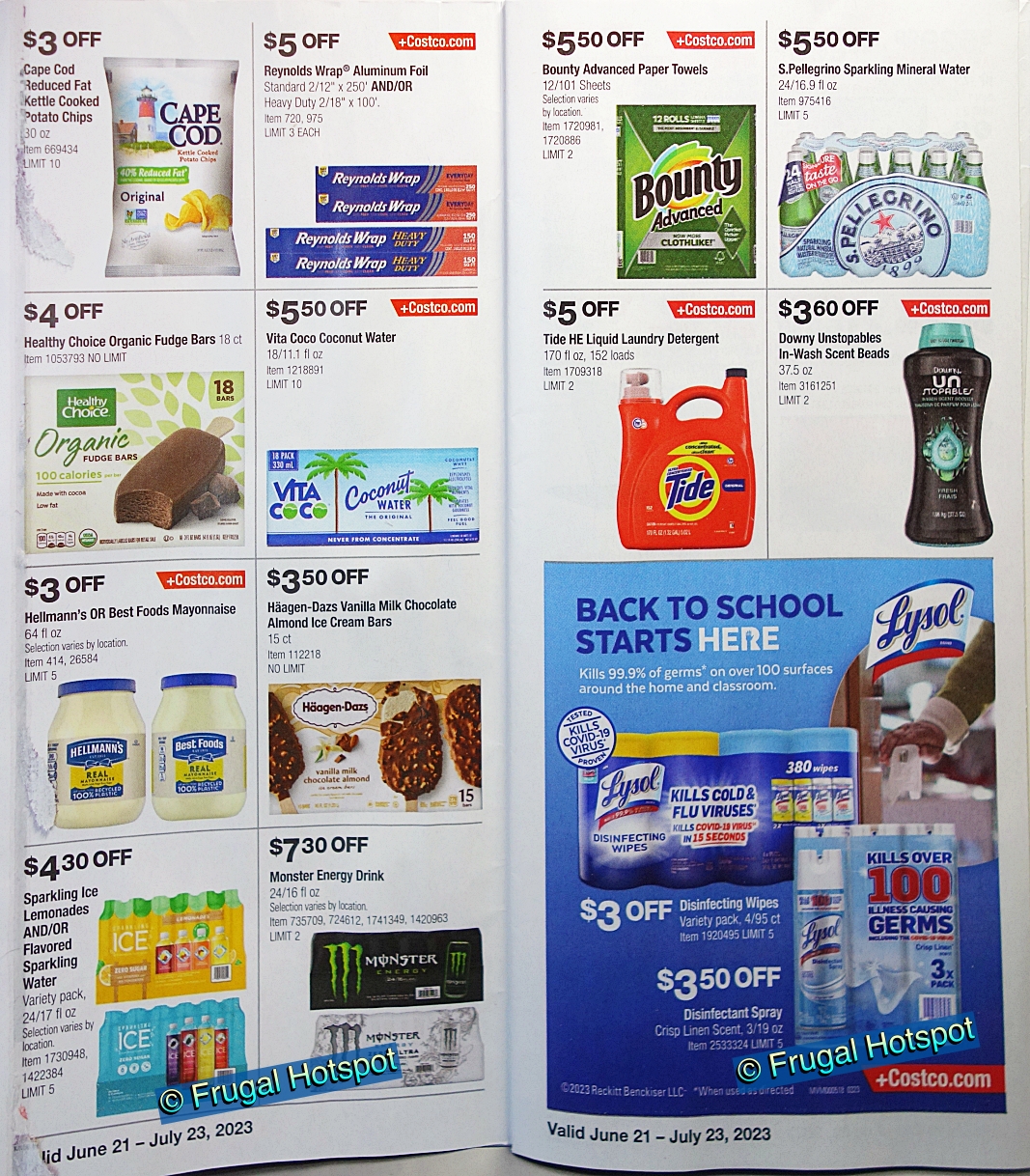 Costco Coupon Book JUNE JULY 2023 | P 2 and 3