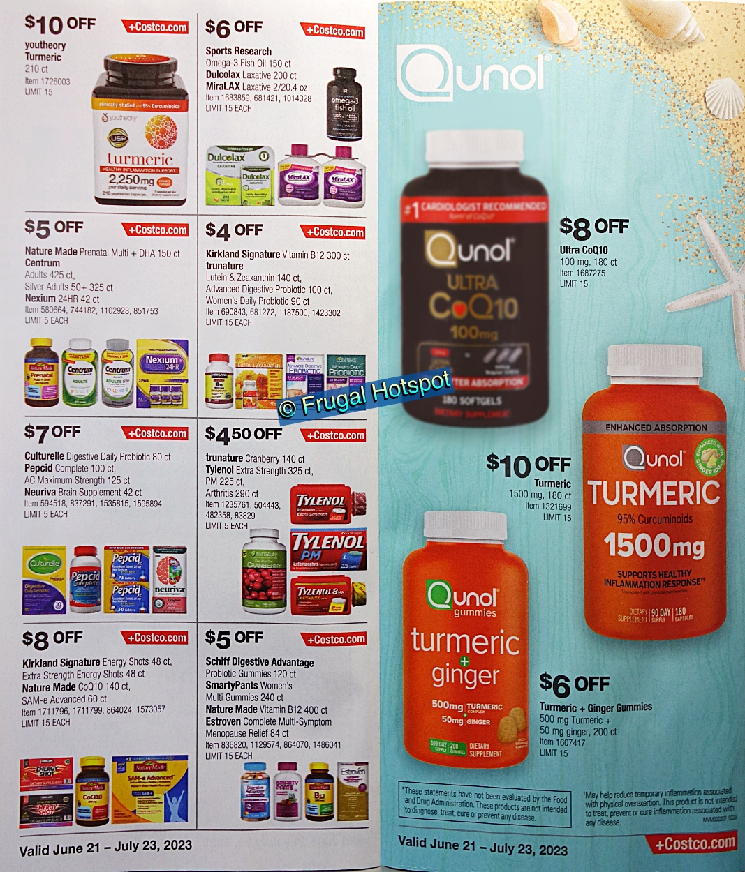 Costco Coupon Book JUNE JULY 2023 | P 22 and 23