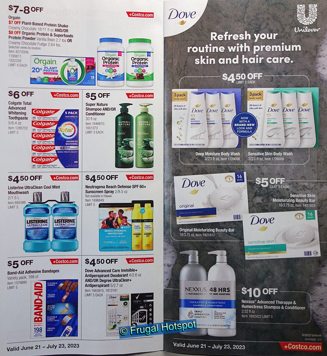 Costco Coupon Book JUNE JULY 2023 | P 6 and 7