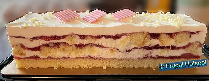 Kirkland Signature Strawberries and Cream Bar Cake | Costco 1732188