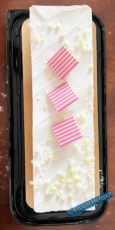 Kirkland Signature Strawberries and Cream Bar Cake | Costco