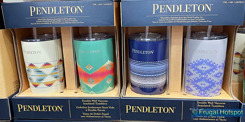 Pendleton Double Wall Vacuum Insulated Tumblers | Costco | Item 1685841