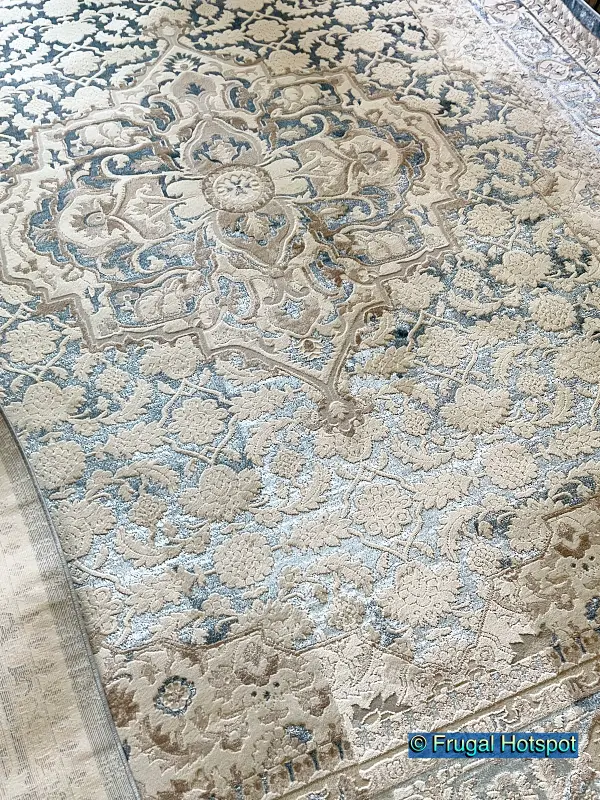 Barmond Area Rug in Blue and Beige | Costco 1600784